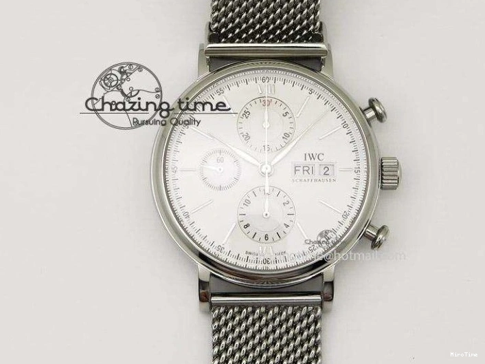 MIROTIME 0101 RelaxedFit Big Pilot Real PR IW500435 “Muhammad Ali” ZF Best Edition On Black Leather Strap A 7295